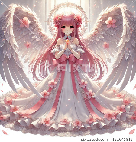 春天綻放的櫻花仙子 121645815