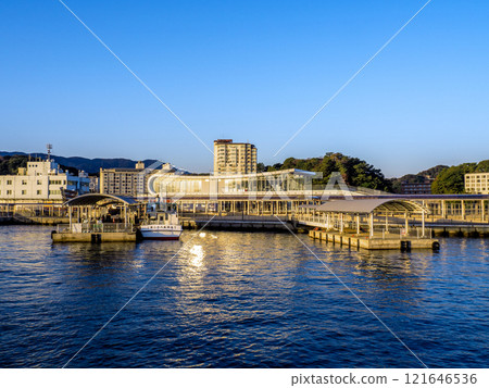 Regular ships and Toba Marine Terminal (Toba City, Mie Prefecture) 121646536