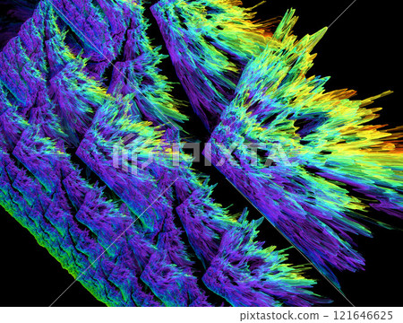 Imaginatory fractal abstract background Image 121646625