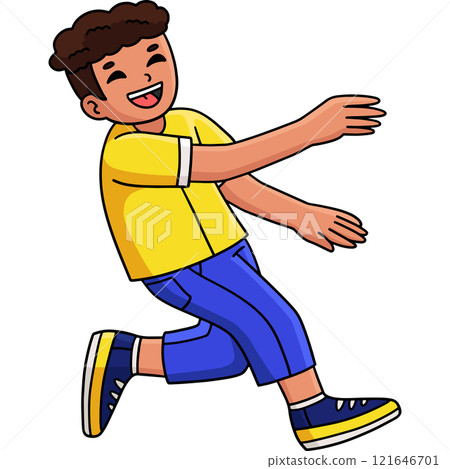 Breakdance B Boy doing Reject Step Cartoon Clipart Breakdance B Boy doing Reject Step Cartoon Clipart 121646701