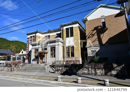 The exterior of the Gujo Hachiman Expo Center 121646799