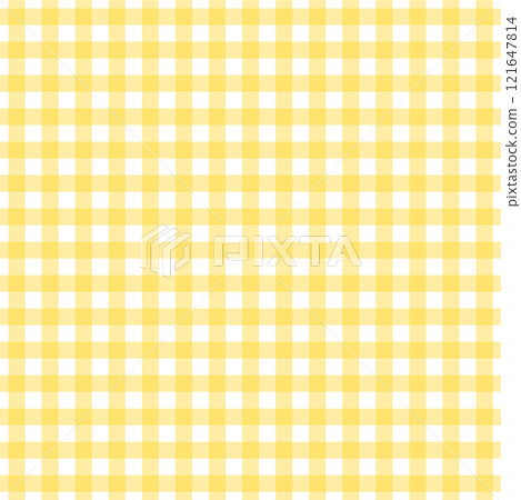 Gingham seamless pattern. Seamless checkered pattern. Texture cherry, blue, yellow, green and white vichy 121647814