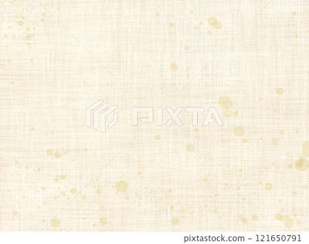Beige light green linen with stains, cotton fabric texture simple background illustration material 121650791