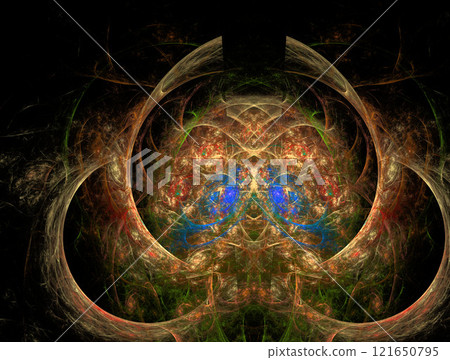 Imaginatory fractal abstract background Image 121650795