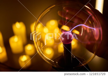 Experience the enchanting Mystical Energy created with Candlelight and illuminated by a Plasma Ball Experience the enchanting Mystical Energy created with Candlelight and illuminated by a Plasma Ball 121651720