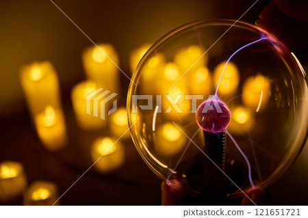 Experience the enchanting Mystical Energy created with Candlelight and illuminated by a Plasma Ball Experience the enchanting Mystical Energy created with Candlelight and illuminated by a Plasma Ball 121651721