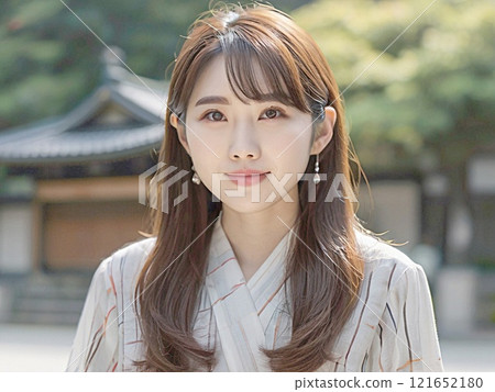 An earnest young lady from Nara 121652180