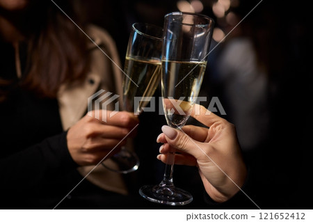 Cheers to Celebration Enjoying Elegant Cocktails That Make Every Toast Special and Memorable 121652412