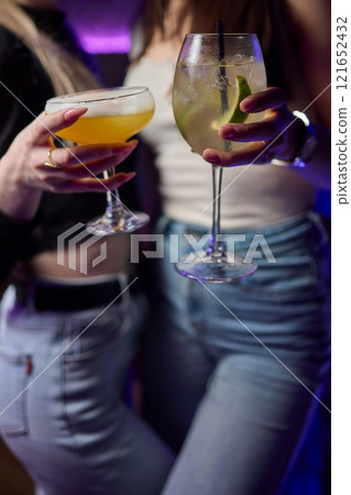 Cheers to Celebration Enjoying Elegant Cocktails That Make Every Toast Special and Memorable 121652432