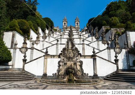 Sanctuary of Bom Jesus do Monte. Braga, Portugal 121652682