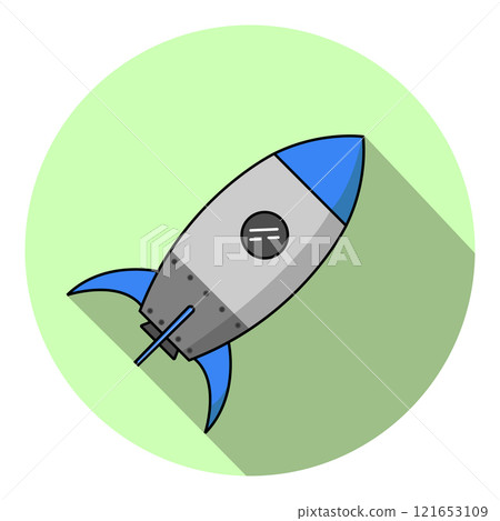 Rocket Flat Icon 121653109