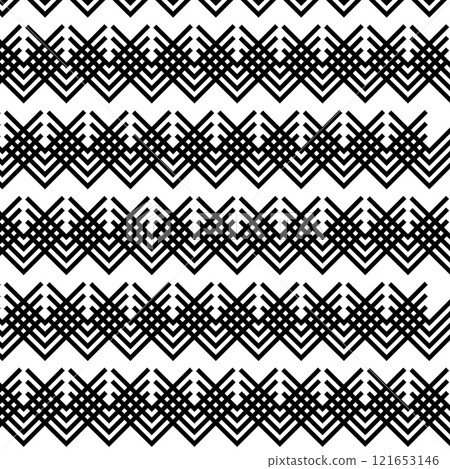 Geometric zig zag pattern, herringbone, vector Geometric zig zag pattern, herringbone, vector 121653146