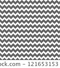 Geometric zig zag pattern, herringbone, vector 121653153