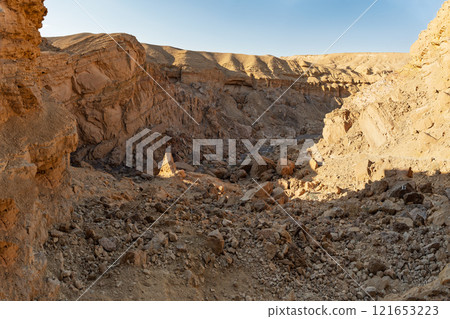 Red rocks of the red canyon in Eilat, israel 121653223