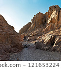 Red rocks of the red canyon in Eilat, israel 121653224