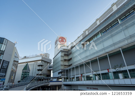Scenery around the west exit of Kashiwa Station on the Joban Line (January 2025/Kashiwa City, Chiba Prefecture) 121653359