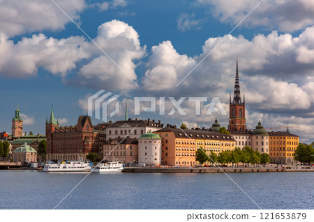Old Town on Gamla Stan Island, Stockholm, Sweden 121653879