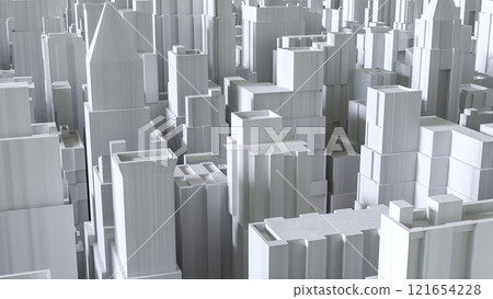 The City Building for architectural or Business concept 3d rendering. The City Building for architectural or Business concept 3d rendering. 121654228