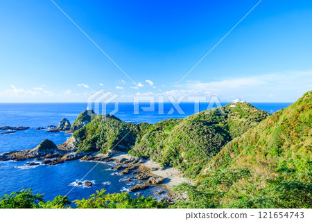 Cape Sata in autumn, Minamiosumi Town, Kagoshima Prefecture 121654743