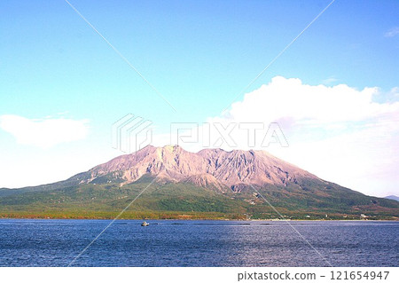 Sakurajima and Kagoshima Bay 121654947