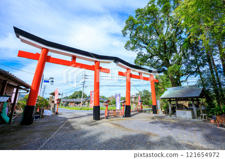 秋天的諏訪神社，鹿兒島縣南大隅町 121654972