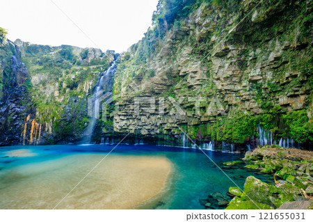 Okawa Falls in autumn, Kinko Town, Kagoshima Prefecture 121655031