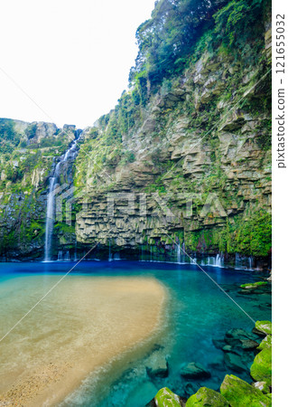 Okawa Falls in autumn, Kinko Town, Kagoshima Prefecture 121655032