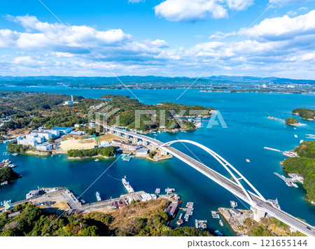 Shima Pearl Bridge and Ago Bay 121655144