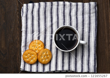 Morning with sweets and coffee Morning with sweets and coffee 121655267