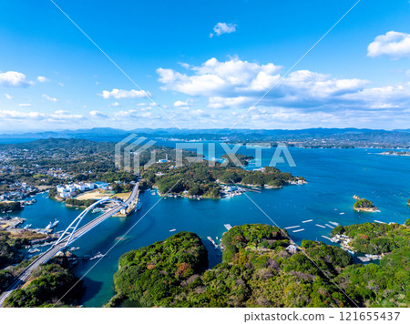 Shima Pearl Bridge and Ago Bay 121655437