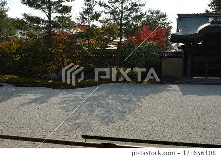 秋天的高台寺-北條南庭園“八心亭” 121656108