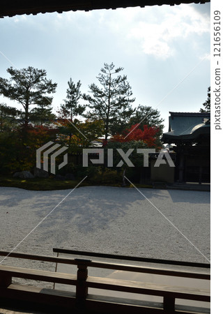 秋天的高台寺-北條南庭園“八心亭” 121656109