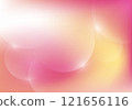 Abstract of pink and yellow gradient design of vivid background.  121656116