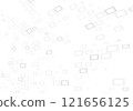 Abstract pattern of grey square futuristic pattern design artwork.  121656125