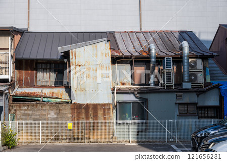 An old and very beautiful building in Osu, Naka-ku, Nagoya, Aichi Prefecture, Japan 121656281