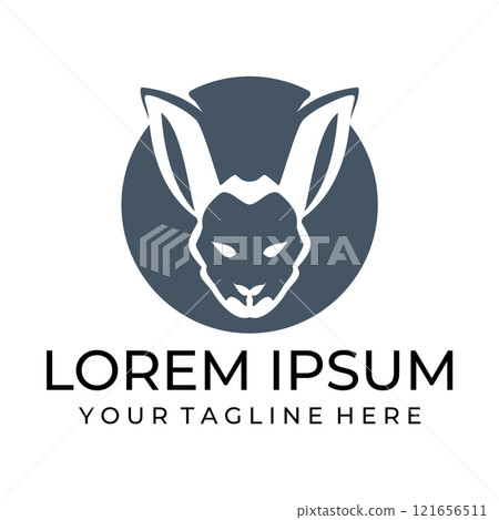 Rabbit logo vector illustrations design Rabbit logo vector illustrations design 121656511