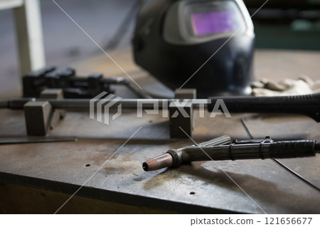 Preparing for TIG welding 121656677