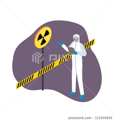 Illustration of danger zone Illustration of danger zone 121656956