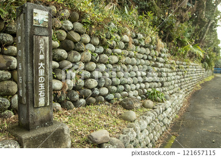 Ozato's Jade Stone Wall, Hachijojima Ozato's Jade Stone Wall, Hachijojima 121657115