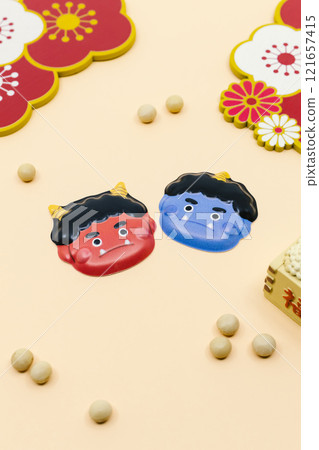 Setsubun: Demon masks and lucky beans 121657415