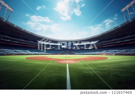 過度擁擠的棒球場圖像 07 121657469