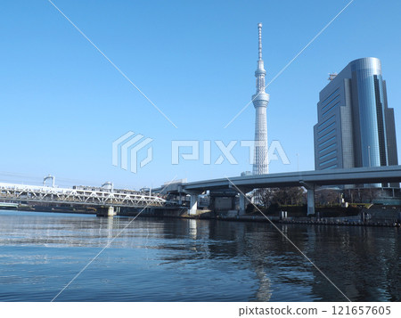 東武鐵道天空樹線隅田川附近 121657605