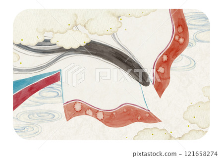 Tale of Genji, Murasaki Shikibu, 53 chapters, watercolor illustrations 121658274