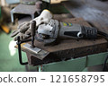 Cutting stainless steel material with a grinder 121658795