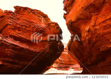 Landforms formed by wind and erosion Landforms formed by wind and erosion 121659331