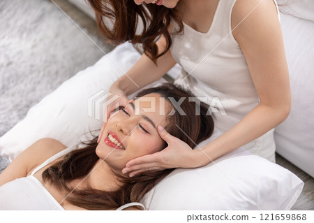 Joyful Moment Between LGBTQ Friends Joyful Moment Between LGBTQ Friends 121659868