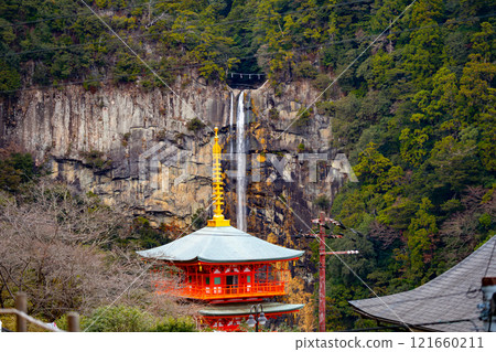 和歌山縣那智大社的風景（2024年12月） 121660211