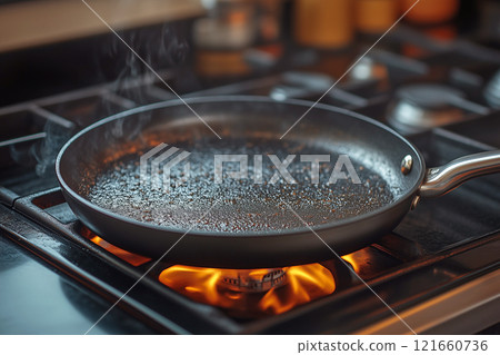 Synthetic iron frying pan Synthetic iron frying pan 121660736