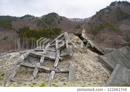 Iwate Sanriku Earthquake Relics: Aketo Coast Seawall Iwate Sanriku Earthquake Relics: Aketo Coast Seawall 121661748