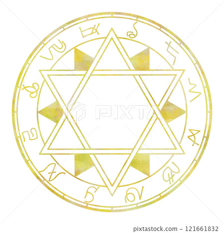 Magic circle (yellow) 121661832